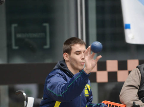 Boccia paralimpica