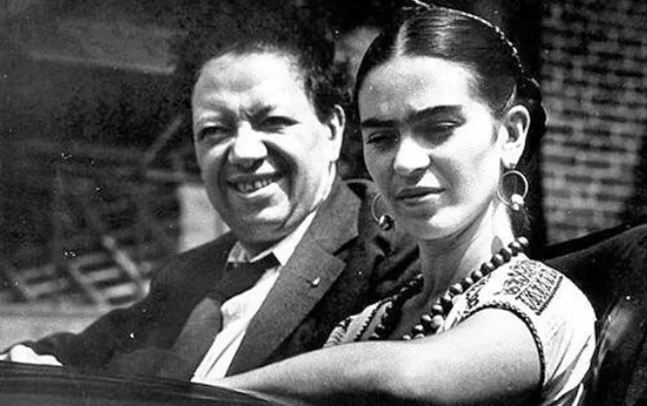 frida kahlo e il marito diego rivera