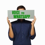 Voice per Whatsapp 