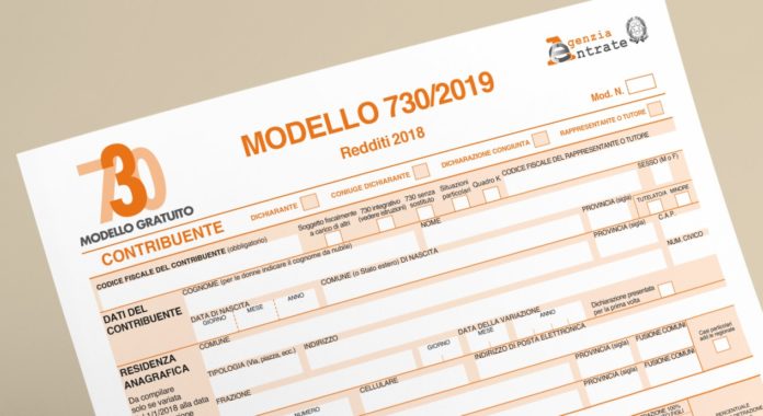 dichiarazione precompilata 2019-modello 730-agenzia delle entrate-ability channel-modello 730 2019-730 precompilato 2019-730 online