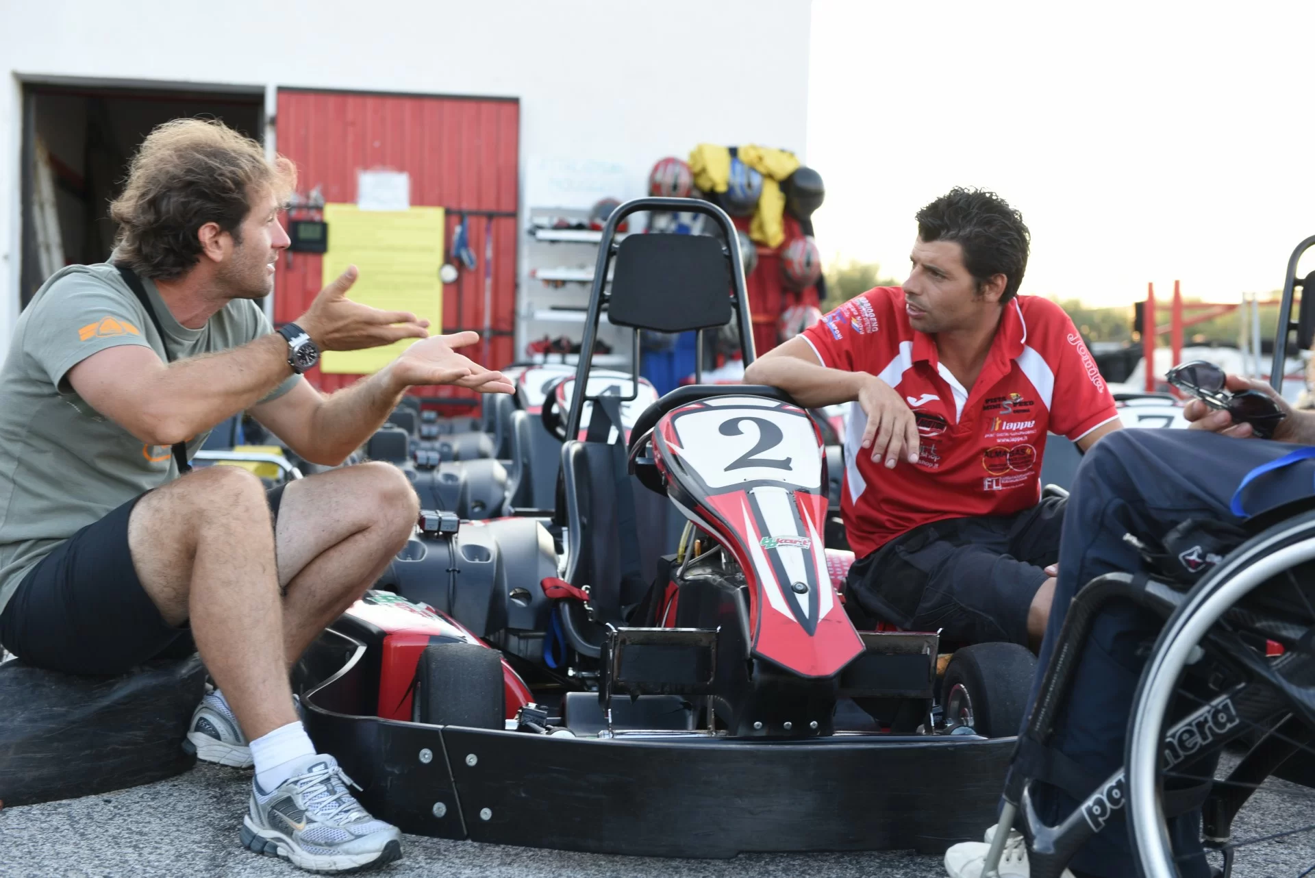 alessandro di berardino e jarno trulli-jarno trulli-go kart per disabili-mini speed-associazione sportiva mini speed-ortona mini speed-pista mini speed-go kart per disabili mini speed ortona-ability channel