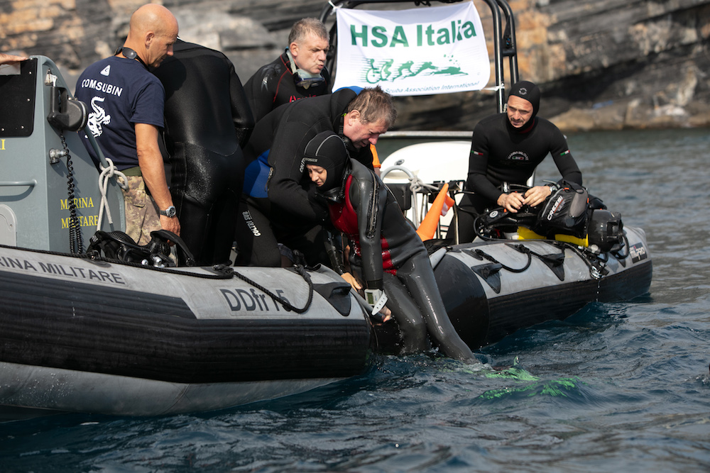 subacquei disabili-70 subacquei disabili-la spezia porto venere le grazie-hsa italia marina militare-ability channel