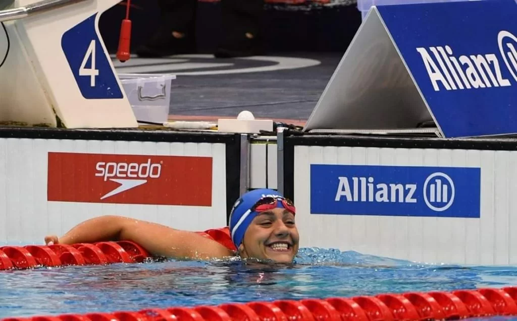 Angela Procida argento ai mondiali di nuoto paralimpico di londra 2019