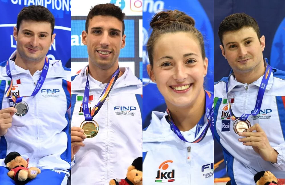 atleti italiani ai mondiali di nuoto paralimpico a londra 2019