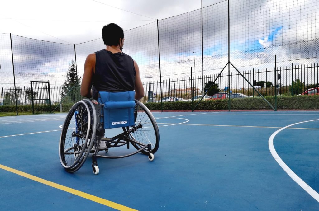 carrozzina basket di decathlon italia