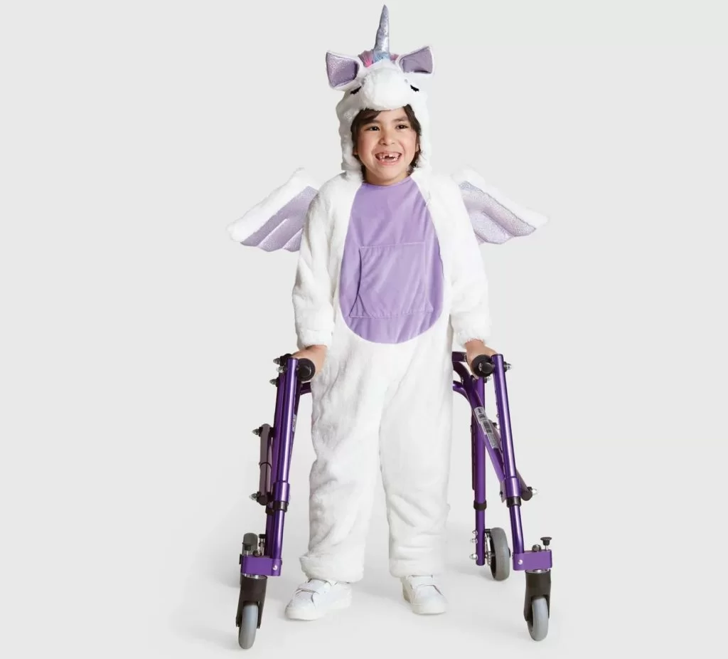 costume unicorno bambina sensoriale halloween 2019