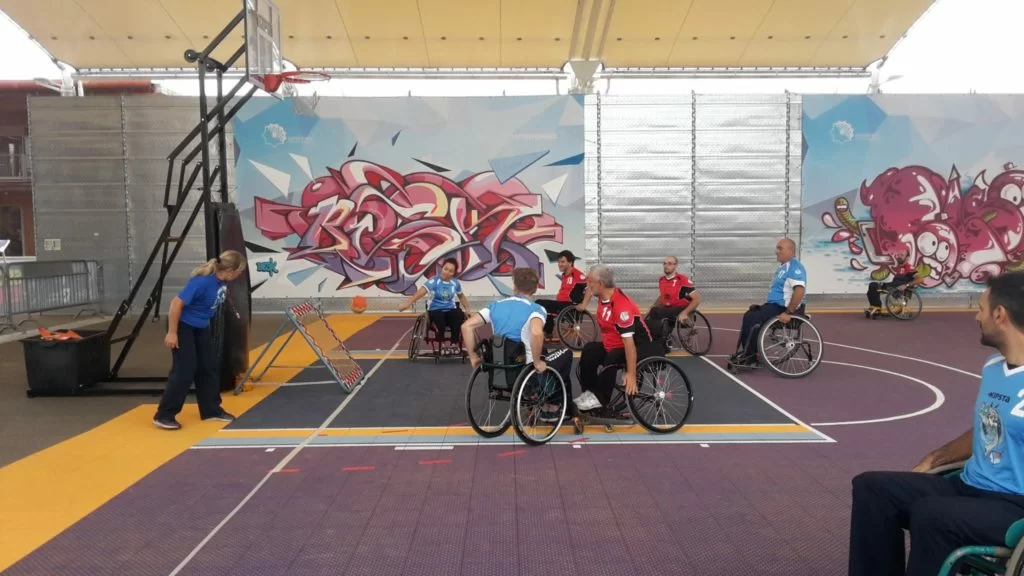 Wheelchair TchoukBall intervista andrea lanza ability channel sport paralimpico