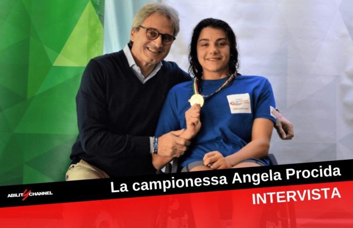 campionessa di nuoto paralimpico Angela Procida Ability Channel