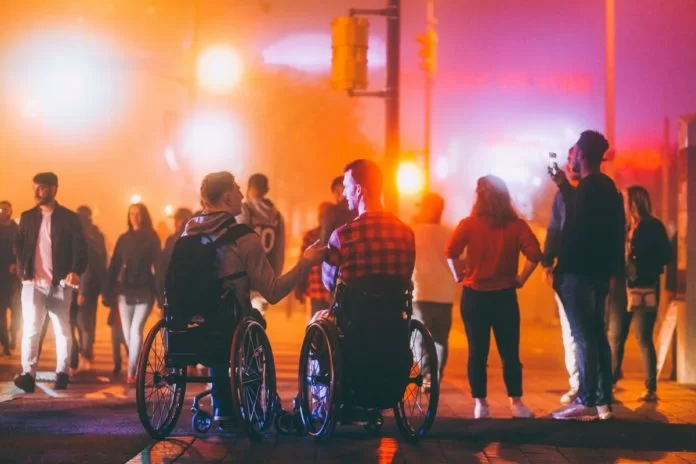 disabili ai concerti all'aperto in Italia