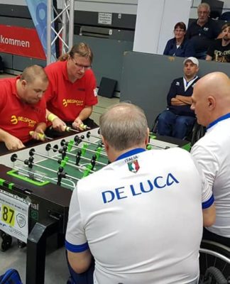 calcio balilla paralimpico mondiali