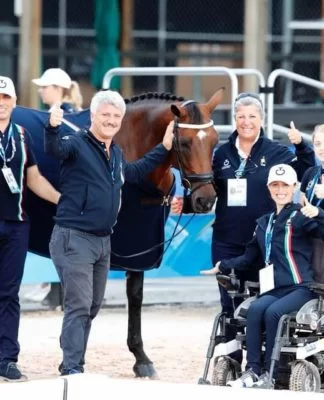 para-dressage equestrian italy