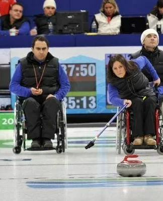 curling in carrozzina fisg