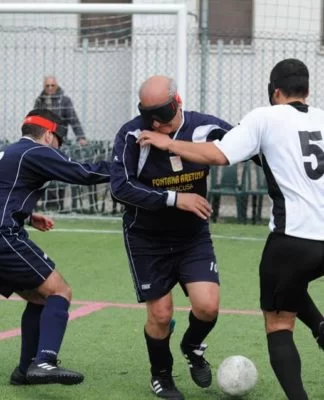 futsal calcio ciechi gioco