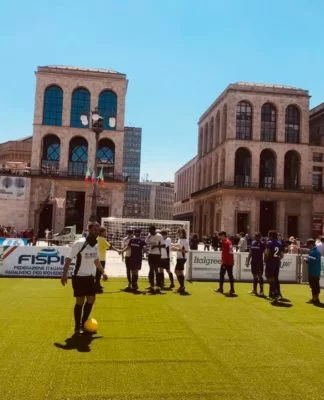 futsal calcio per ciechi outdoor