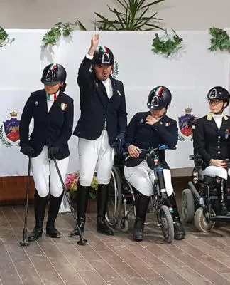 para-dressage premiazioni