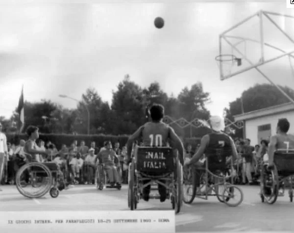 Storia Paralimpiadi Roma 1960 tre