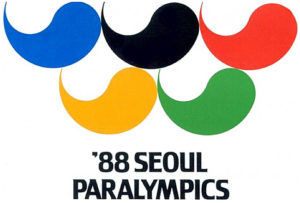 Storia delle Paralimpiadi Seoul 1988 logo