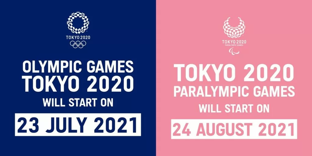 nuove date Olimpiadi e Paralimpiadi Tokyo 2020