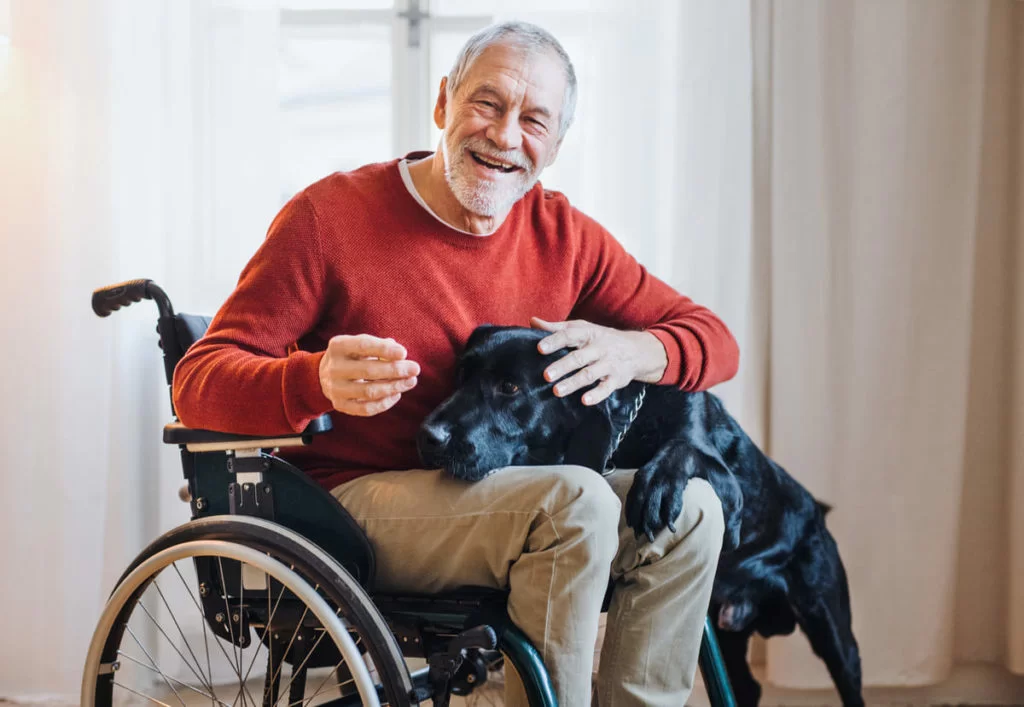 persona disabile in casa durante coronavirus