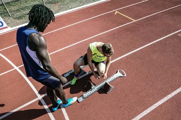 atleti di atletica paralimpica