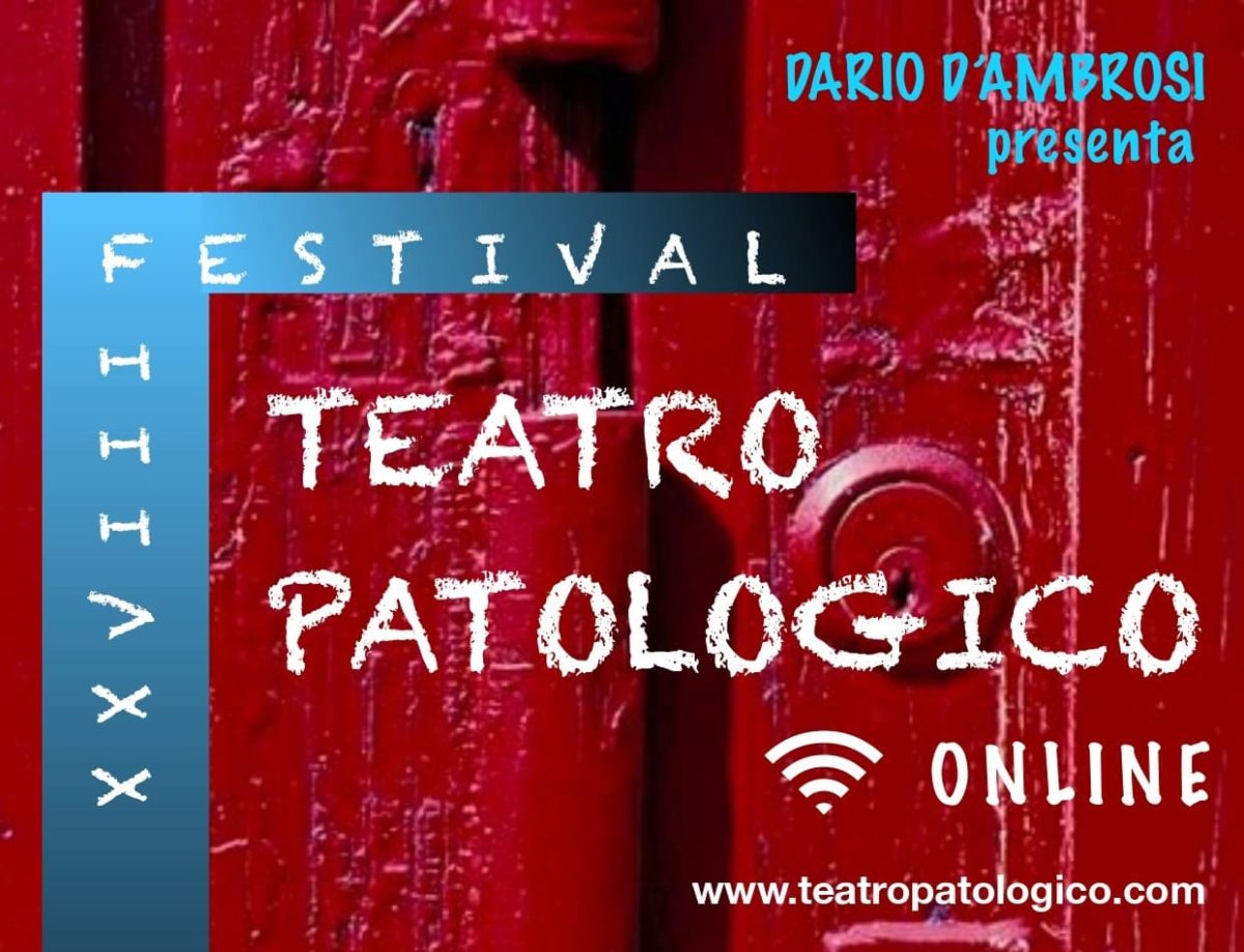 locandina 28esima edizione festival teatro patologico