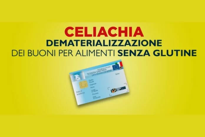 lazio tessera sanitaria per celiachia