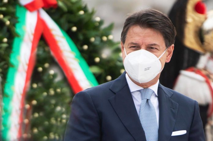 giuseppe conte e il dpcm del 3 novembre 2020