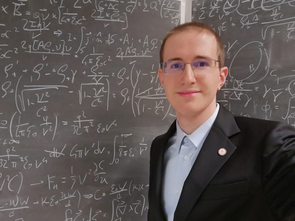 lo studente giulio deangeli