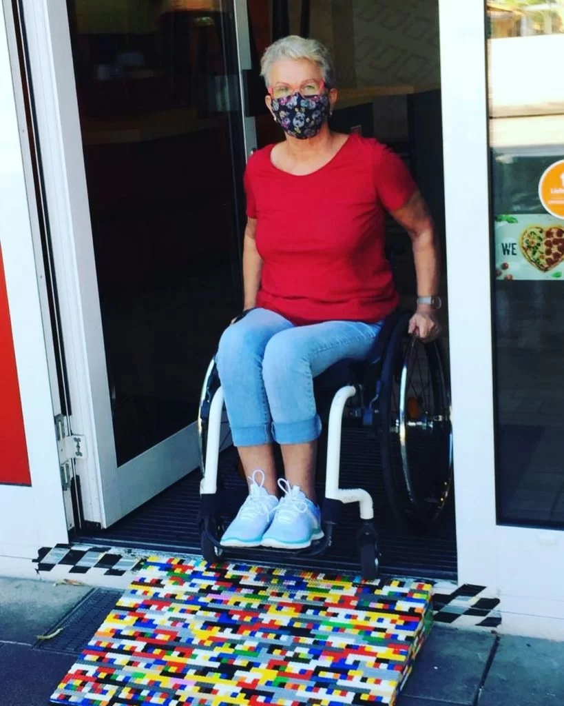 rita ebel e la sua rampa lego