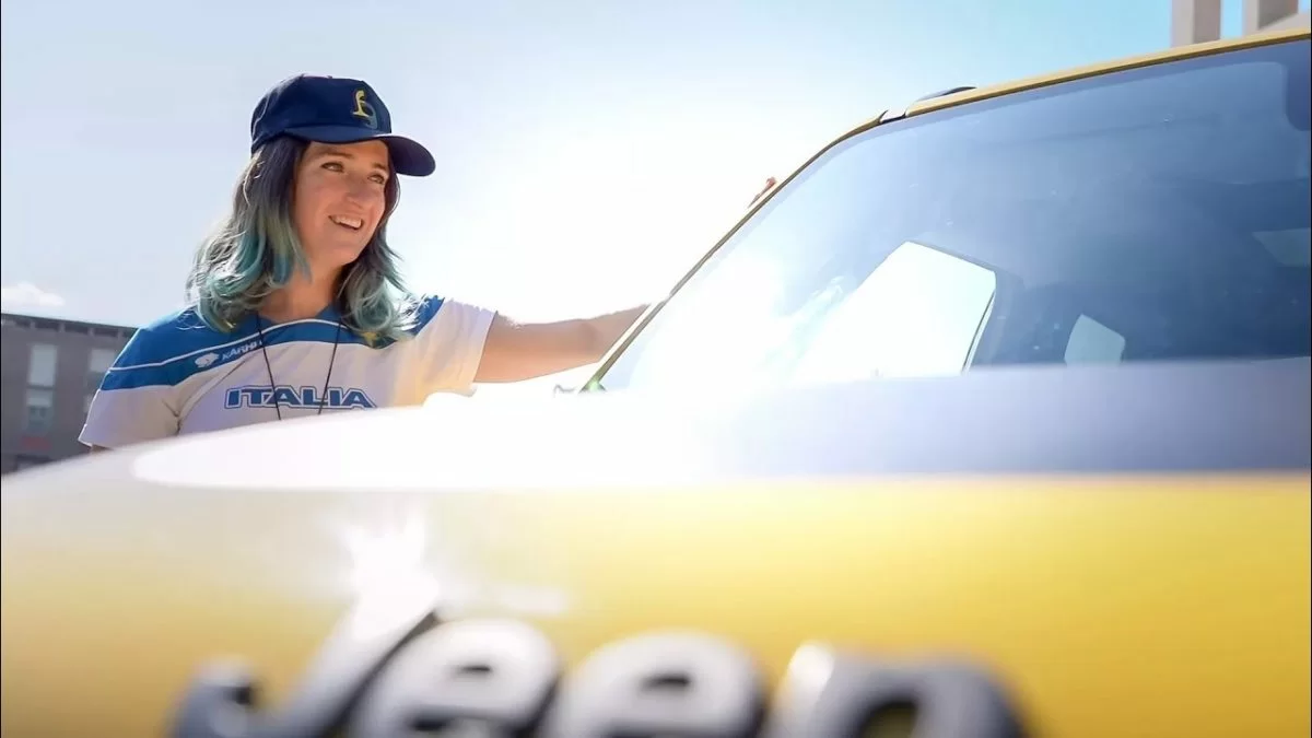 Martina Caironi paralitica Fiat Autonomy gruppo fra jeep