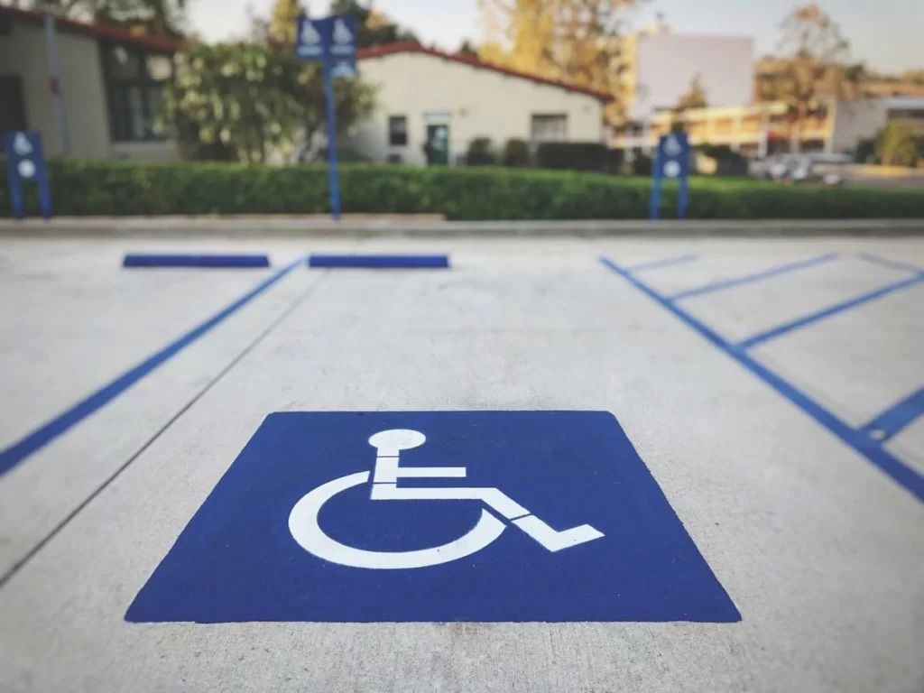multa per parcheggio disabili