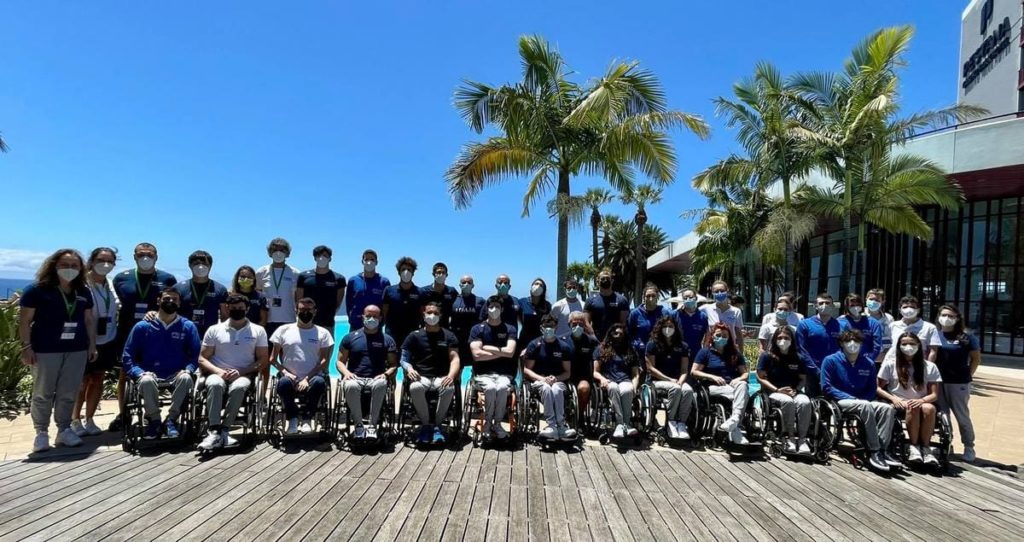 nuoto paralimpico italiano a funchal