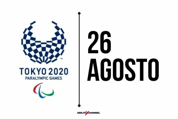 orari programma paralimpiadi tokyo 2020 26 agosto