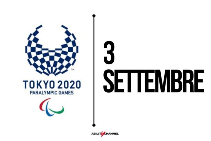 orari programma delle paralimpiadi tokyo 2020 3 settembre 2021
