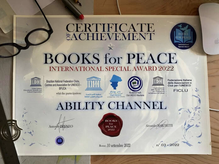 PREMIO BOOK FOR PEACE