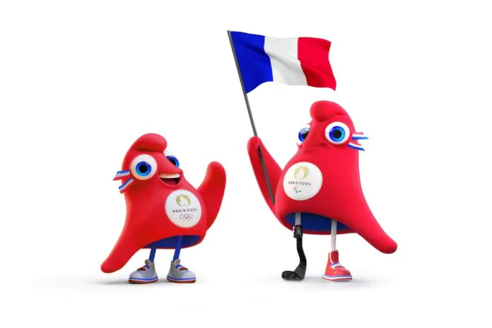 mascotte olimpiadi paralimpiadi parigi 2024