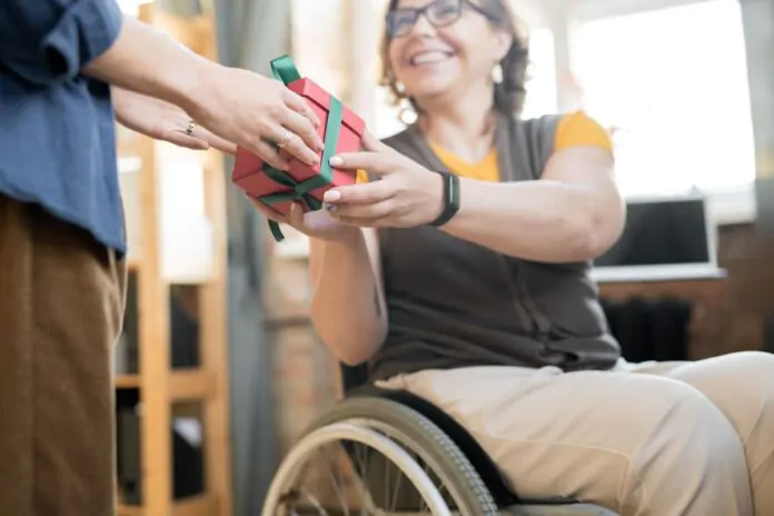 regalo di natale persona con disabilità