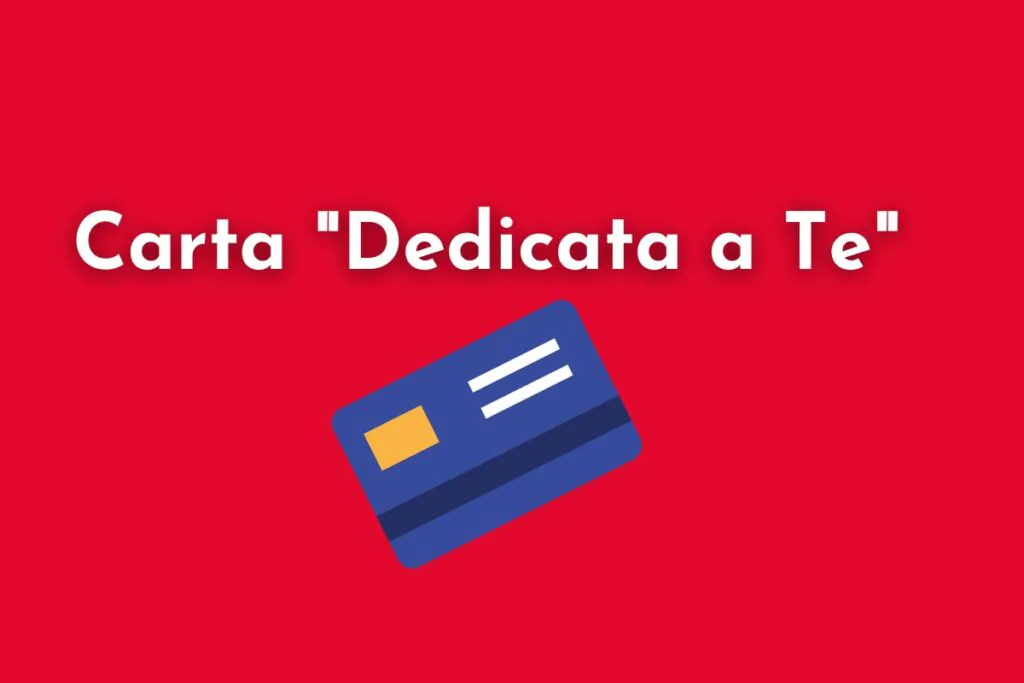 carta risparmio spesa dedicata a te