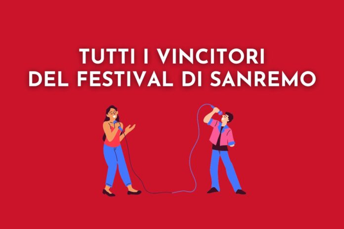tutti vincitori di festival di sanremo