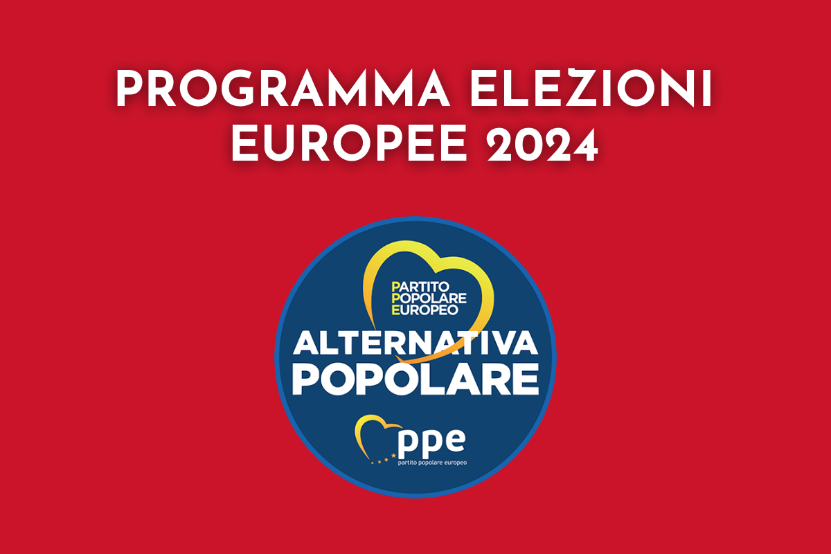 programma elettorale elezioni europee 2024 alternativa popolare