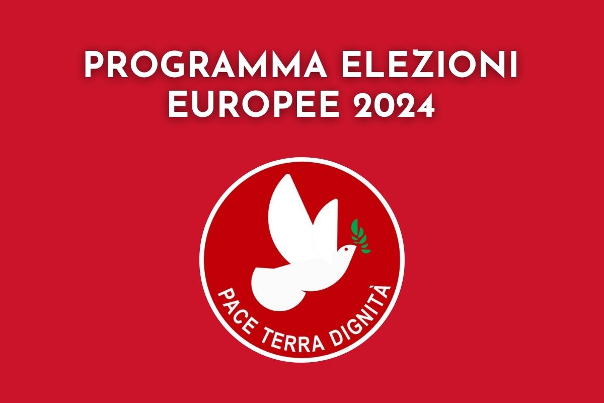 Elezioni Europee 2024: programma Pace Terra Dignità e proposte disabilità