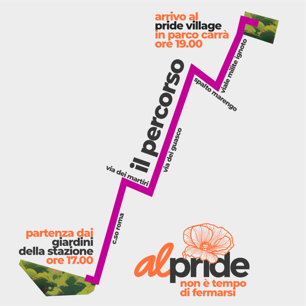 programma e percorso alessandria pride 2024