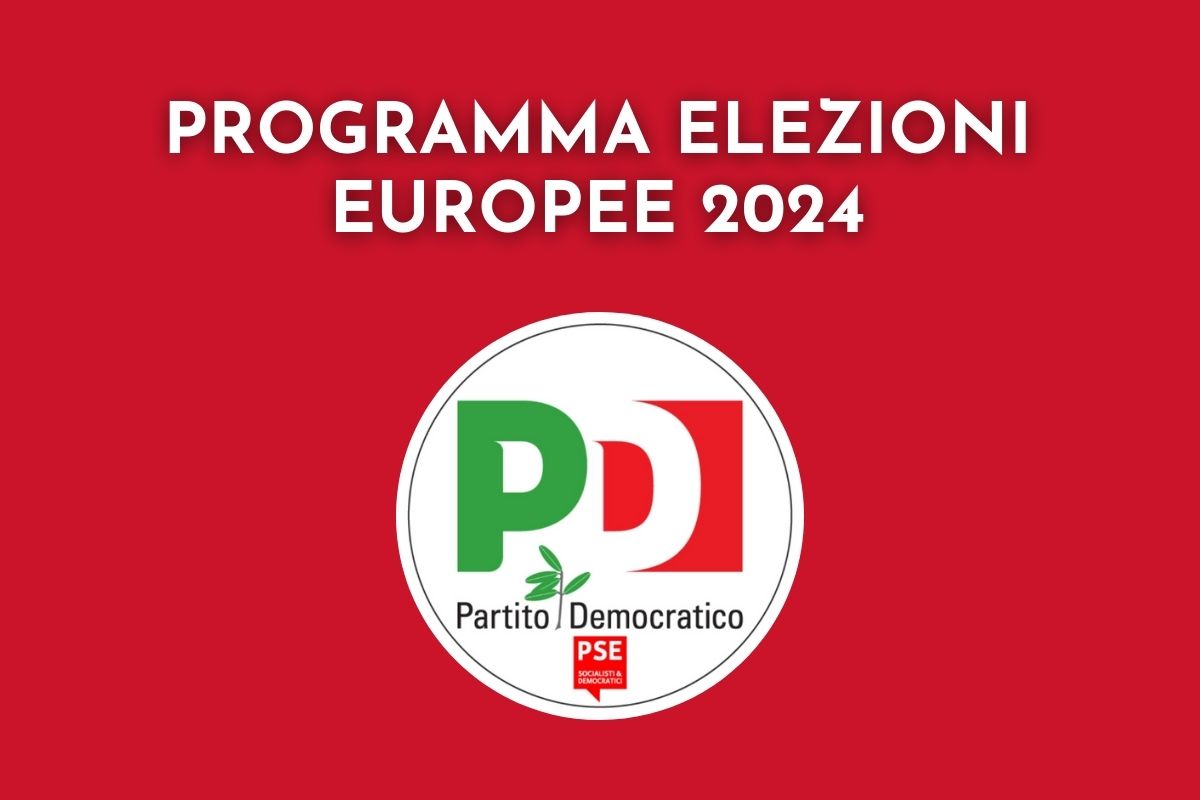Elezioni Europee 2024: programma Partito Democratico e proposte disabilità
