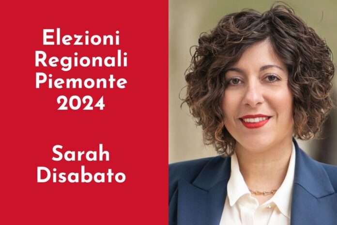 elezioni piemonte 2024 programma sarah disabato