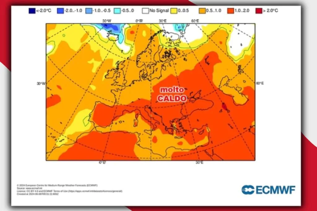 previsioni caldo estate 2024