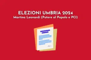 elezioni regionali umbria 2024 martina leonardi programma