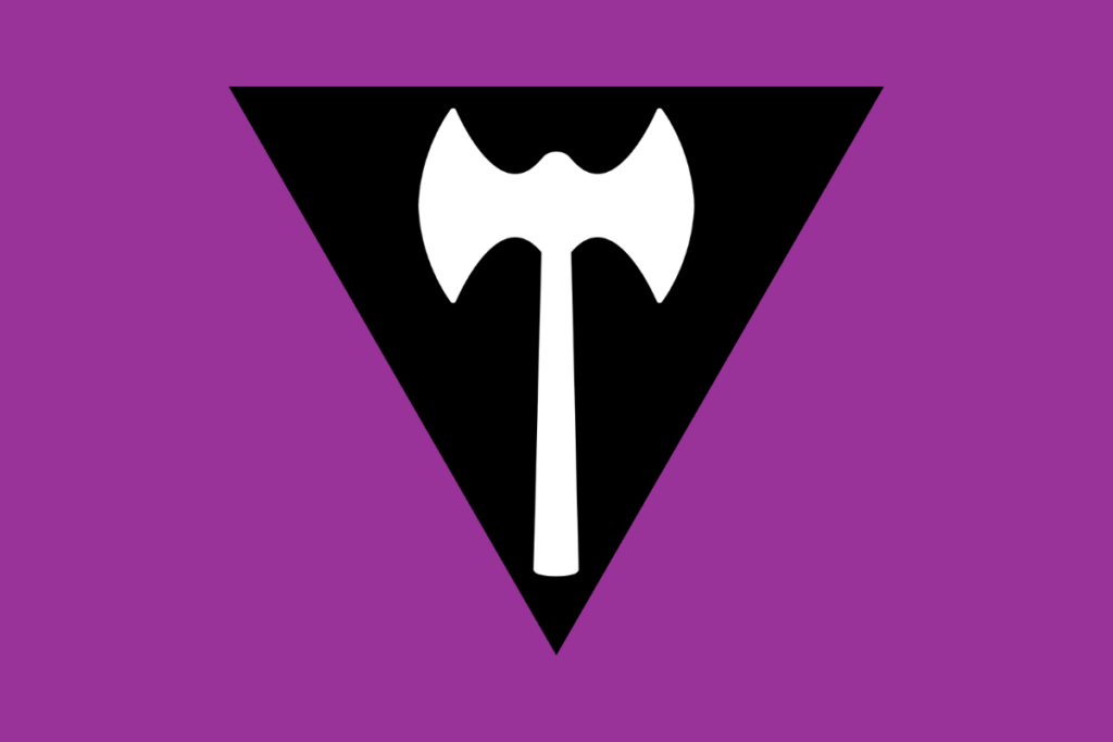 bandiera femministe lesbiche